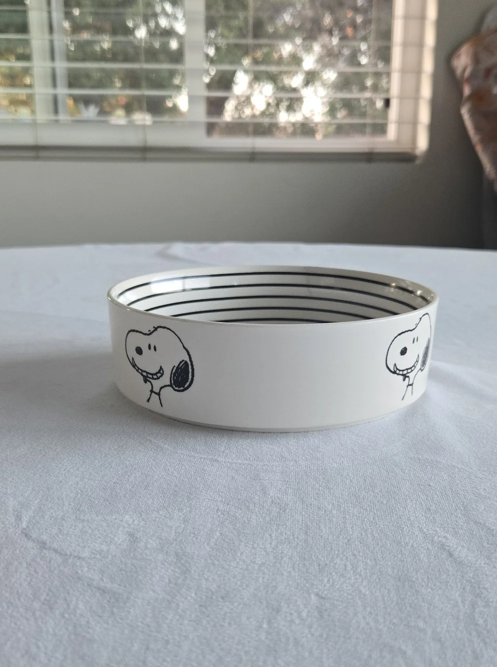 Snoopy Pet Feed Bowl